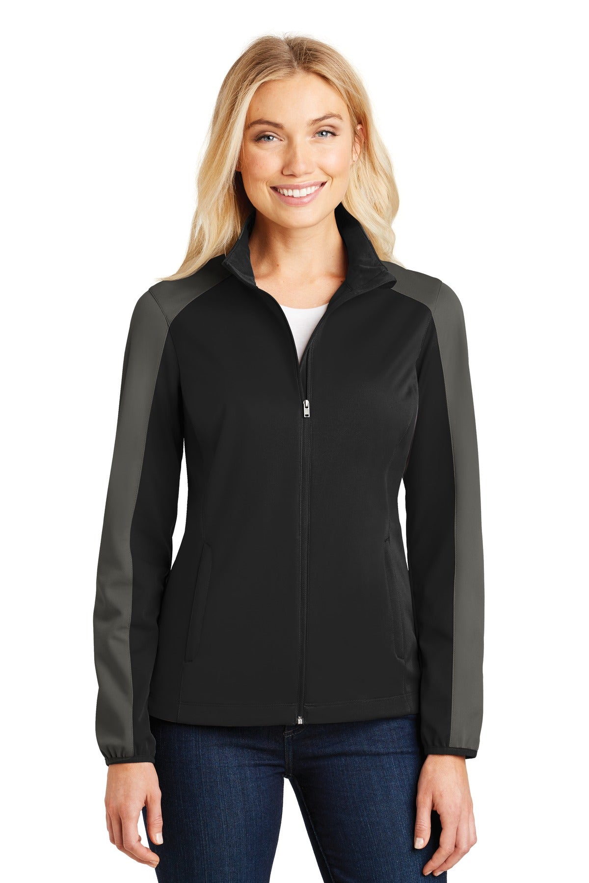 Port Authority Women's Active Colorblock Soft Shell Jacket