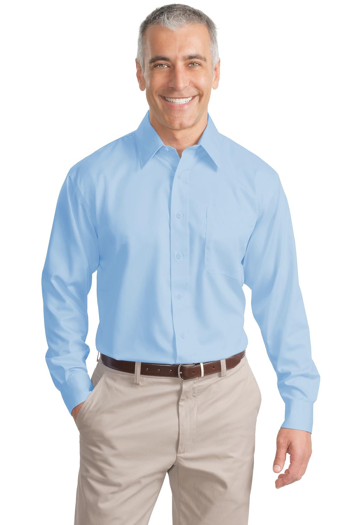 Port Authority Men's Tall Non-Iron Twill Shirt