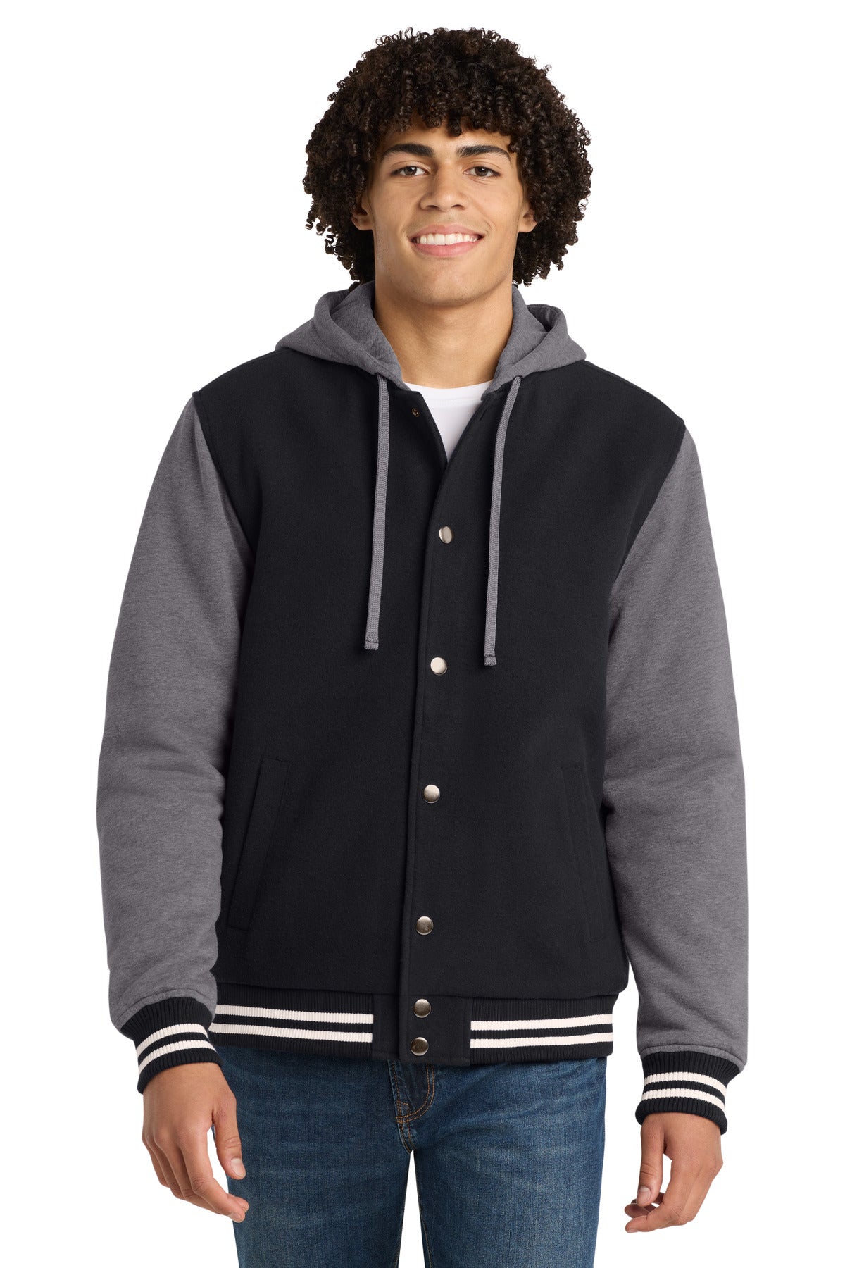 Sport-Tek Men's Insulated Letterman Jacket