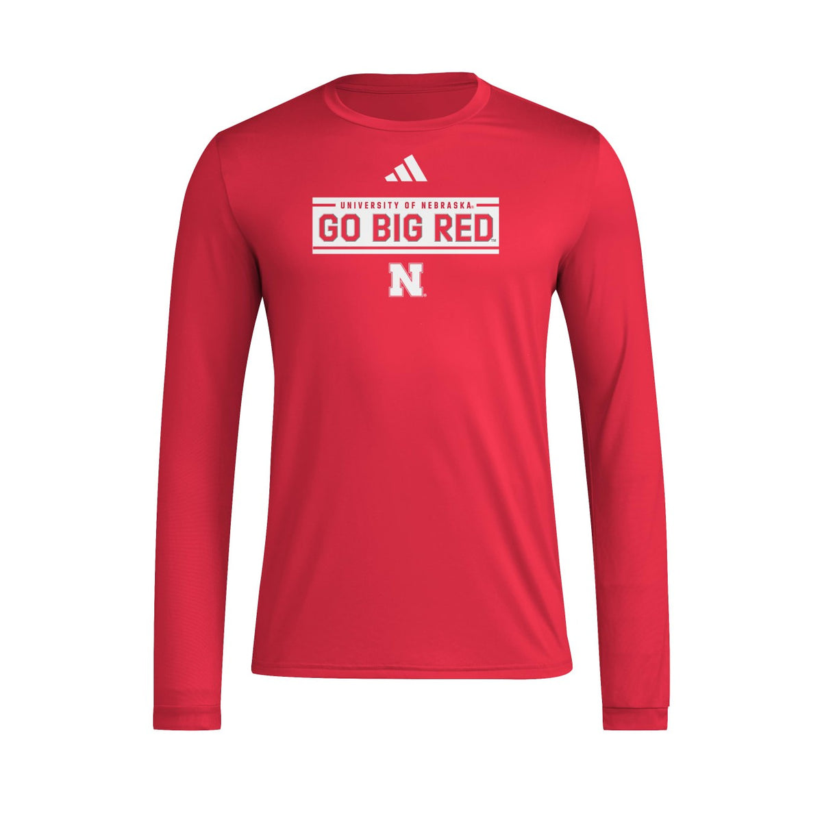 adidas Men's Pregame Long Sleeve T-Shirt-3