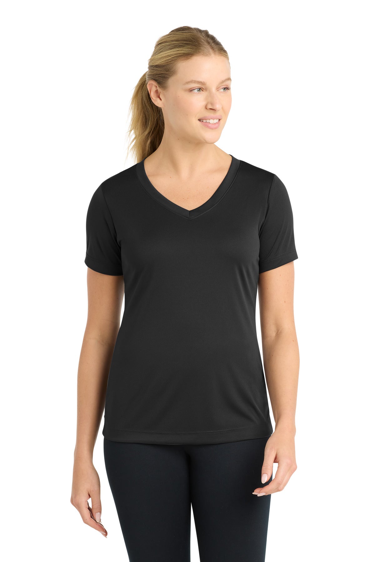Sport-Tek Women's PosiCharge Competitor V-Neck Tee