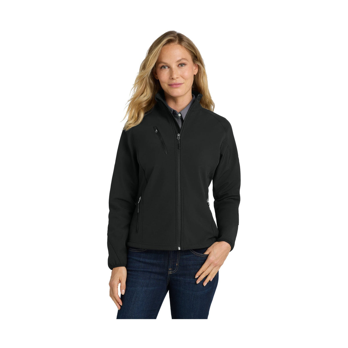 Port Authority Women's Textured Soft Shell Jacket
