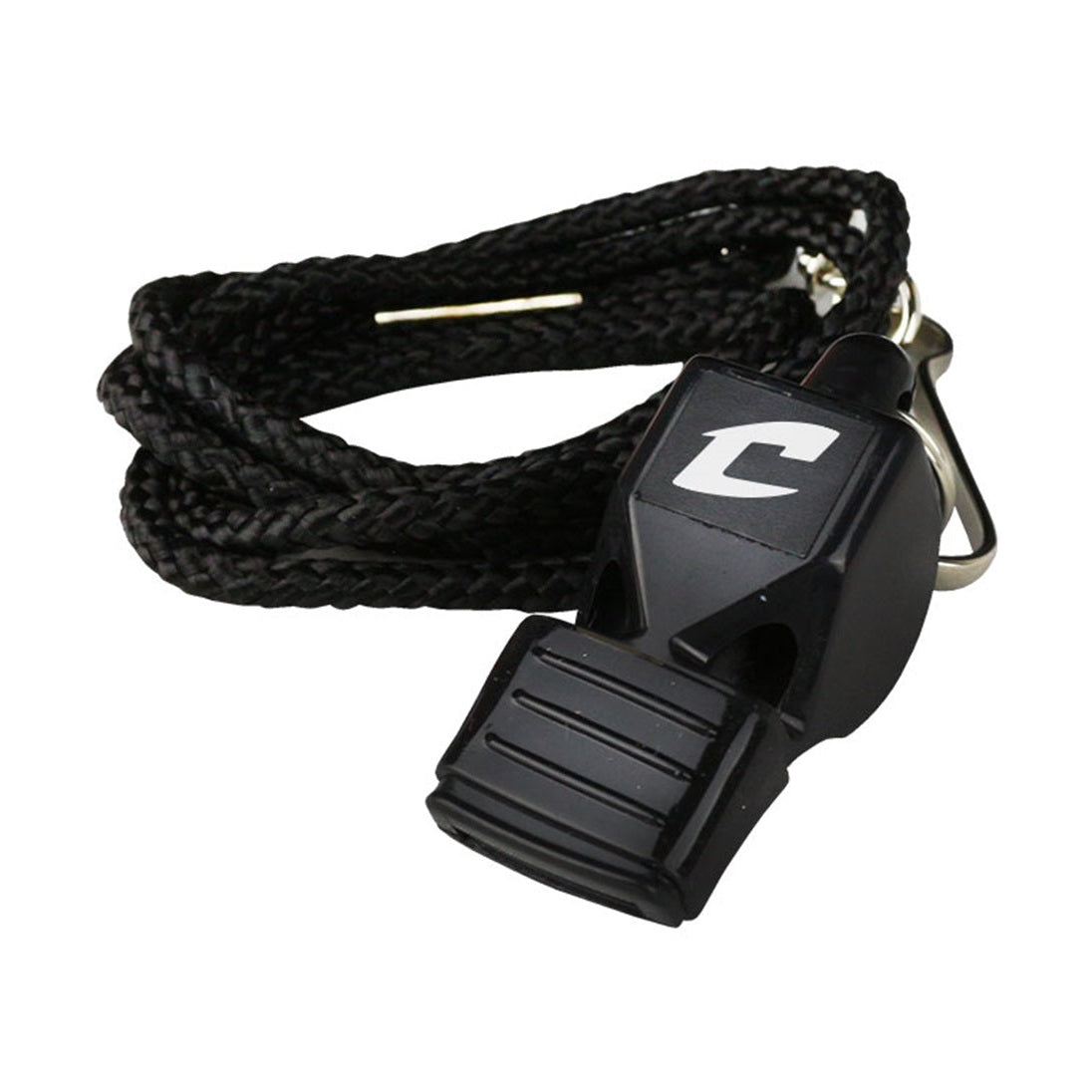 Champro Official's Whistle with Lanyard and Mouth Cushion