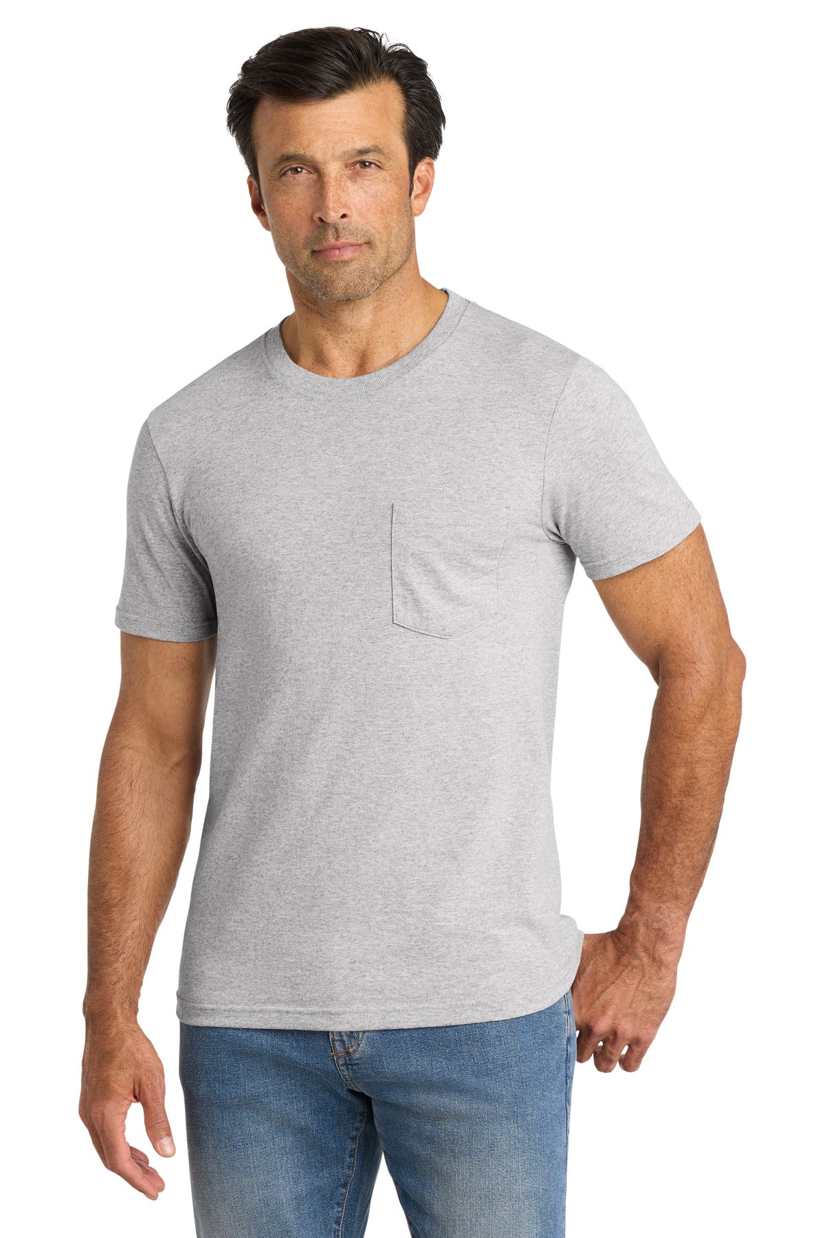 Volunteer Knitwear Men's All-American Pocket Tee VL100P