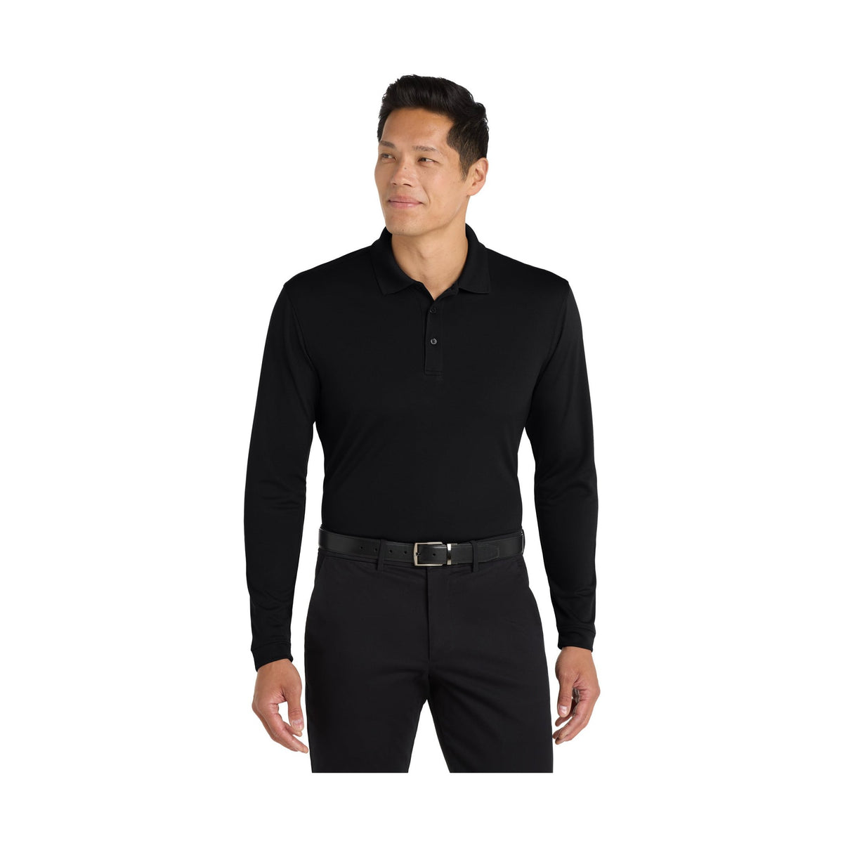 Port Authority Men's Dry Zone UV Micro-Mesh Long Sleeve Polo K110LS