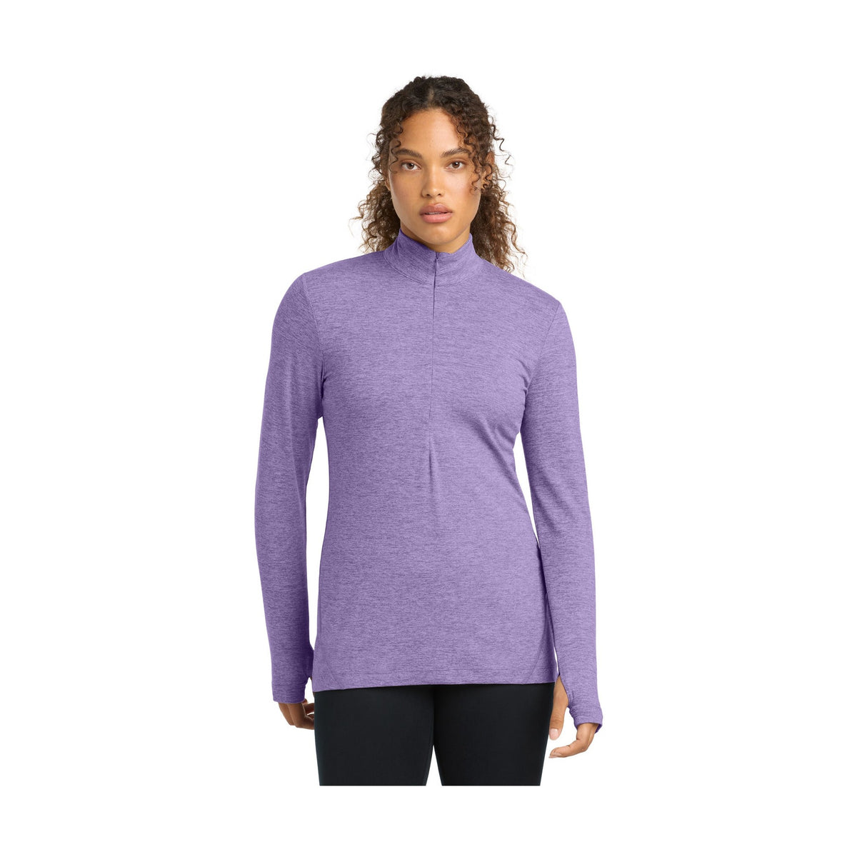 Sport-Tek Women's Exchange 1.5 Long Sleeve 1/2-Zip LST711