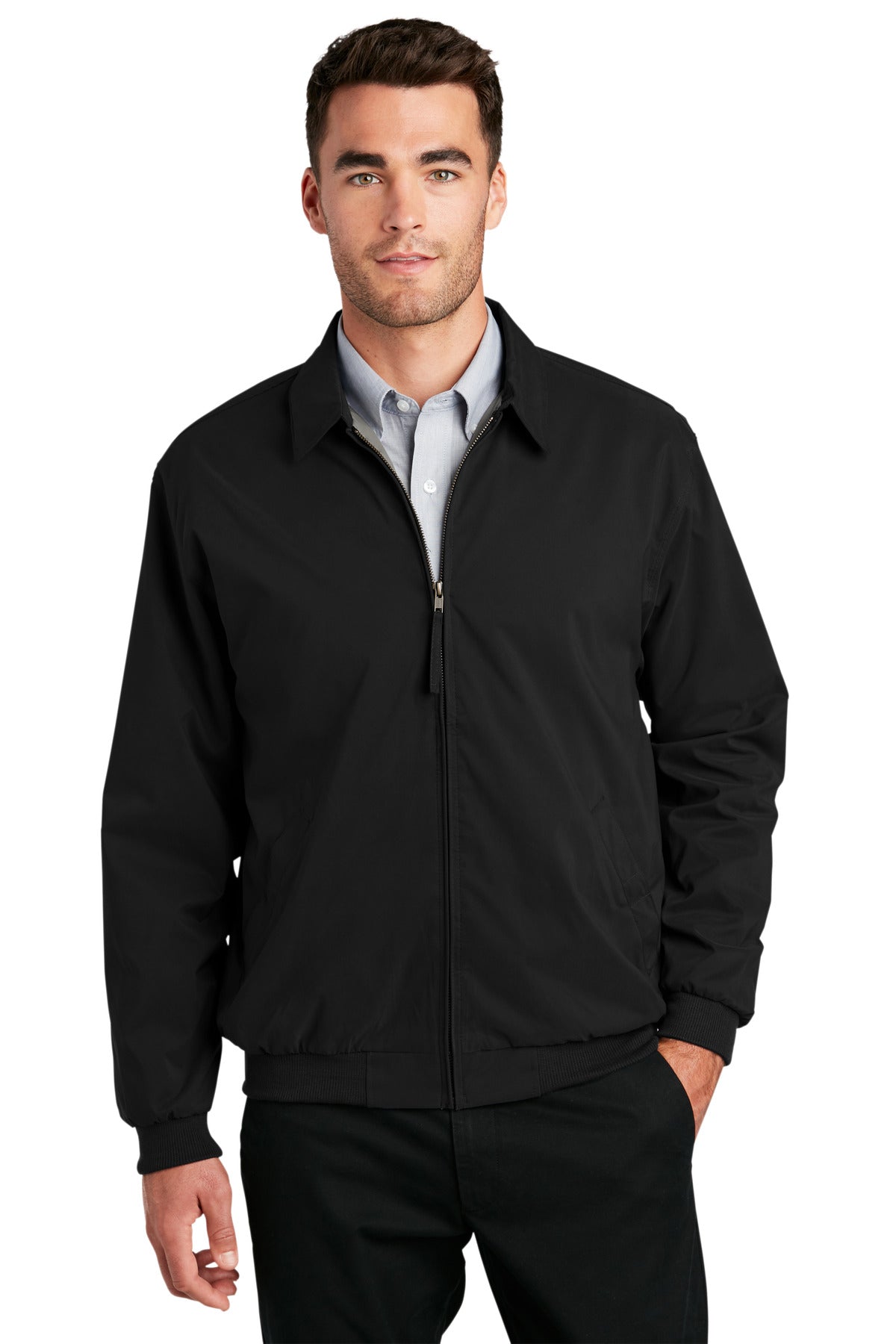 Port Authority Men's Casual Microfiber Jacket