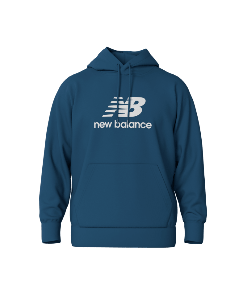 New Balance Men's Sport Essentials Fleece Logo Hoodie Mens Apparel Sweatshirts & Fleece