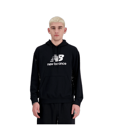 New Balance Men's Sport Essentials Fleece Logo Hoodie Mens Apparel Sweatshirts & Fleece