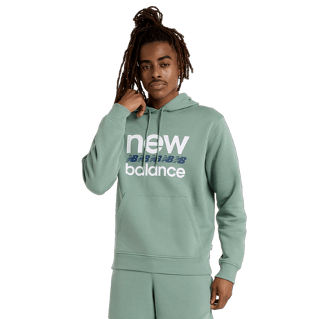 New Balance Men's Sport Graphic Fleece Hoodie Mens Apparel Sweatshirts & Fleece