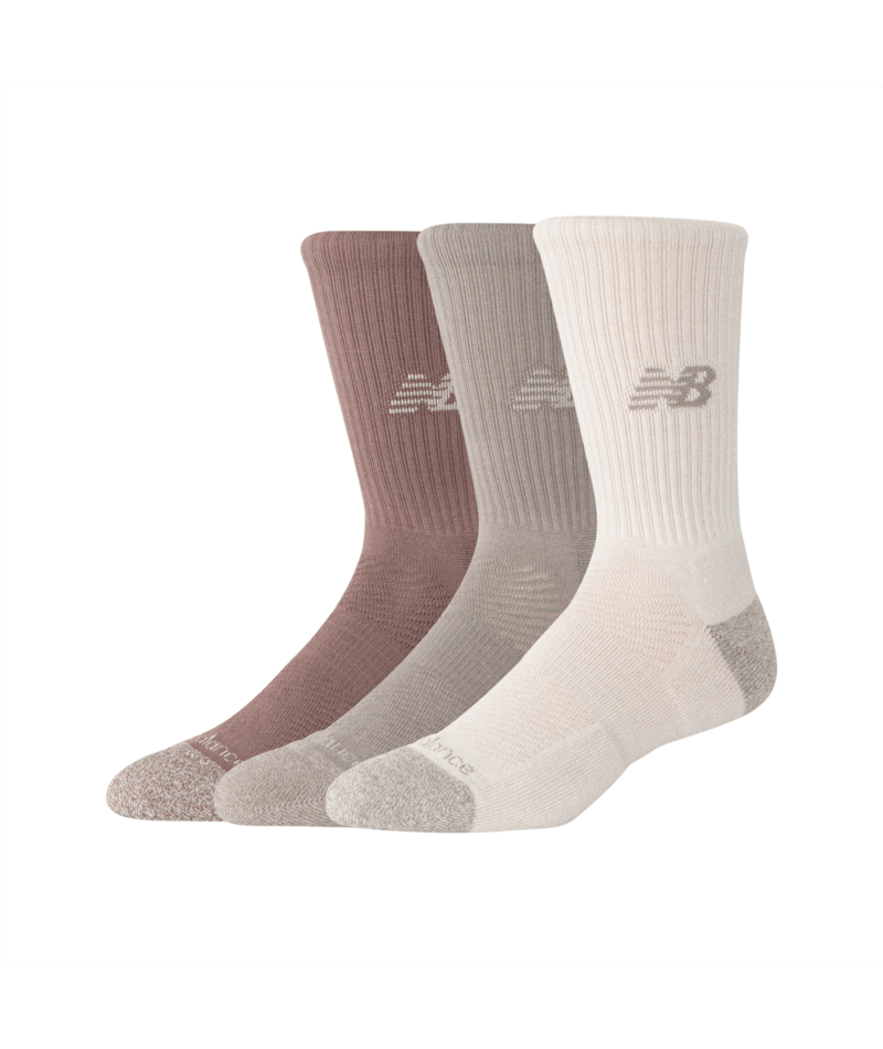 New Balance Active Crew Socks 3 Pack Unisex Accessories Socks