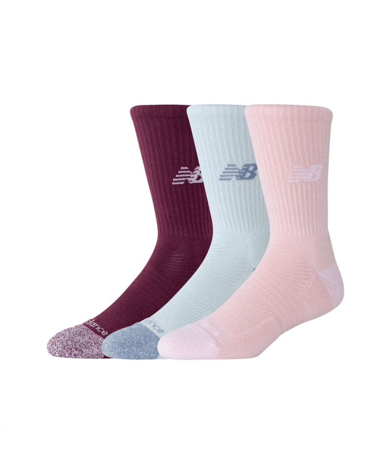 New Balance Active Crew Socks 3 Pack Unisex Accessories Socks