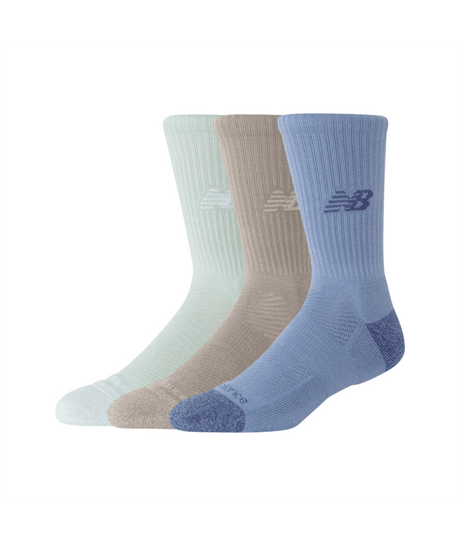 New Balance Active Crew Socks 3 Pack Unisex Accessories Socks