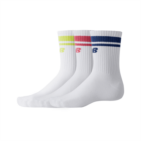 New Balance Essentials Line Midcalf Socks 3 Pack Unisex Accessories Socks