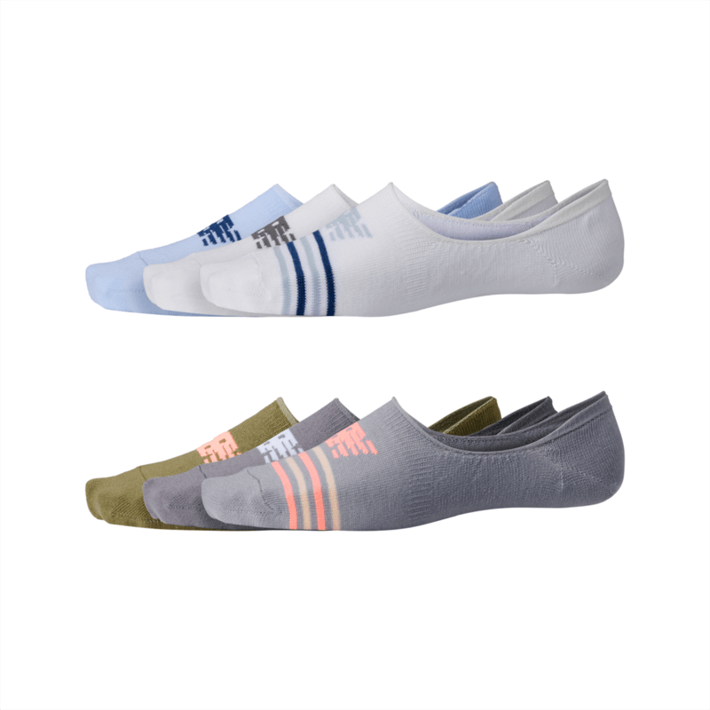 New Balance Ultra Low No Show Socks 6 Pack Unisex Accessories Socks