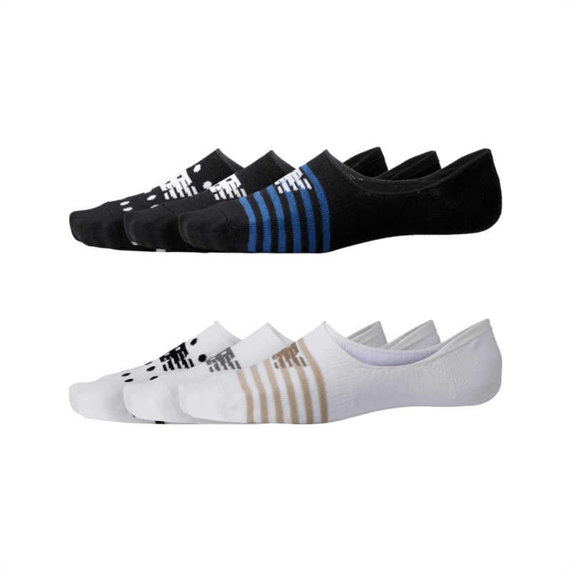 New Balance Ultra Low No Show Socks 6 Pack Unisex Accessories Socks