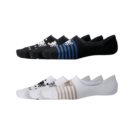 New Balance Ultra Low No Show Socks 6 Pack Unisex Accessories Socks
