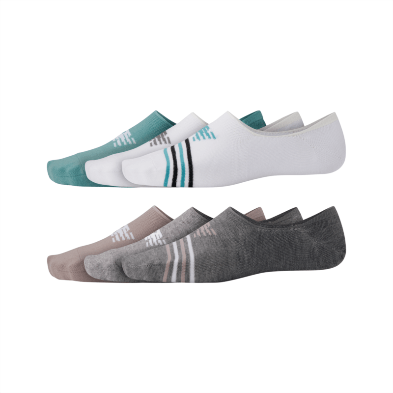 New Balance Ultra Low No Show Socks 6 Pack Unisex Accessories Socks