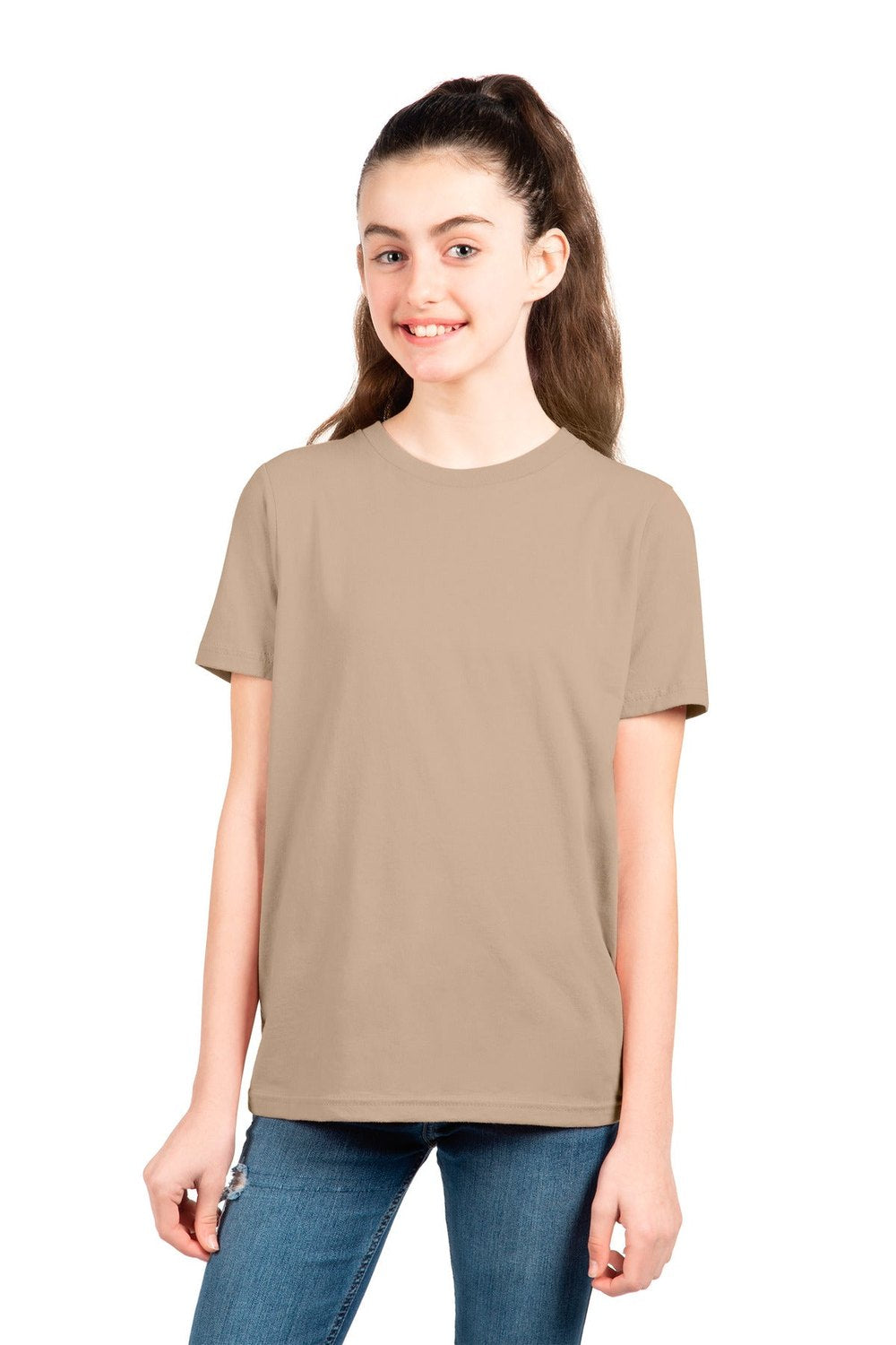 Next Level Youth Cotton Crew NL3310 Youth Apparel Shirts & Tops