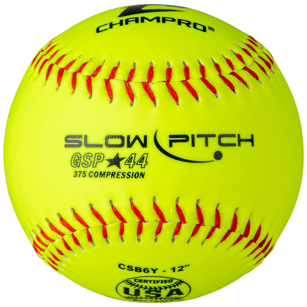 Champro One Dozen GSP-44 ASA 12" Softballs