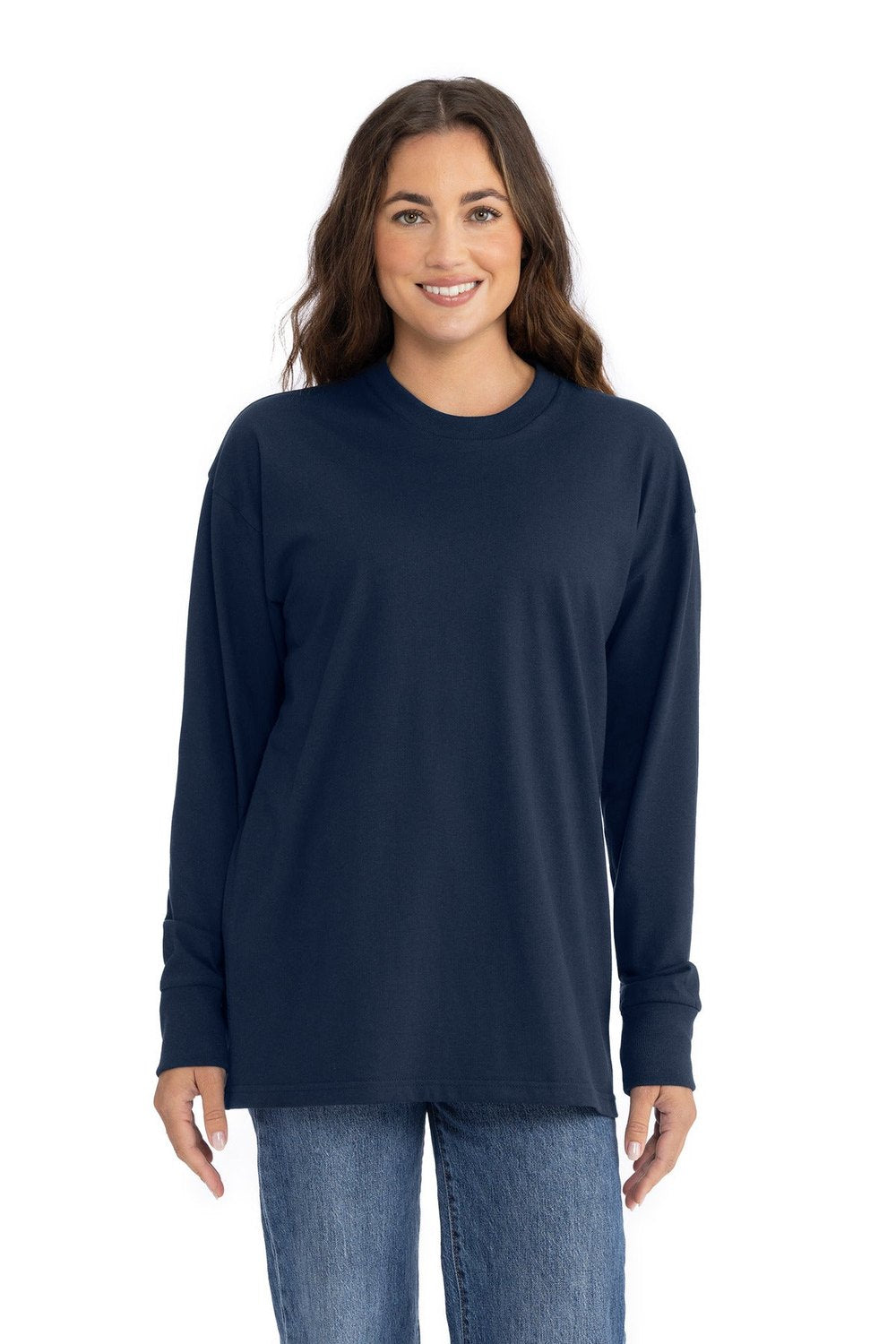 Next Level Apparel Women's Heavyweight Long Sleeve Tee NL7211 Womens Apparel Shirts & Tops
