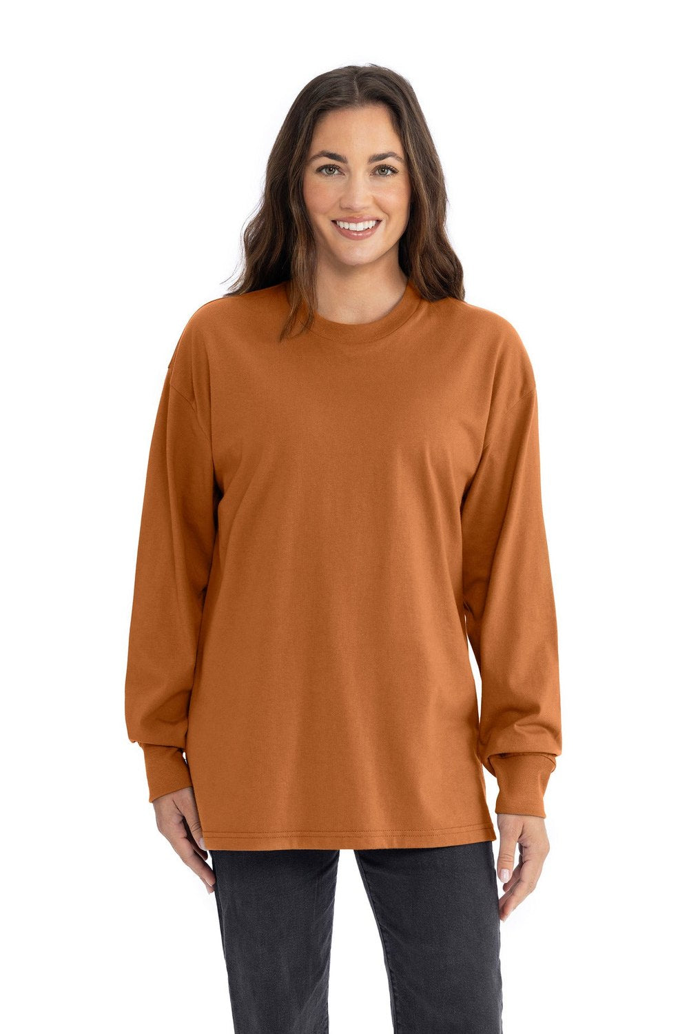 Next Level Apparel Women's Heavyweight Long Sleeve Tee NL7211 Womens Apparel Shirts & Tops