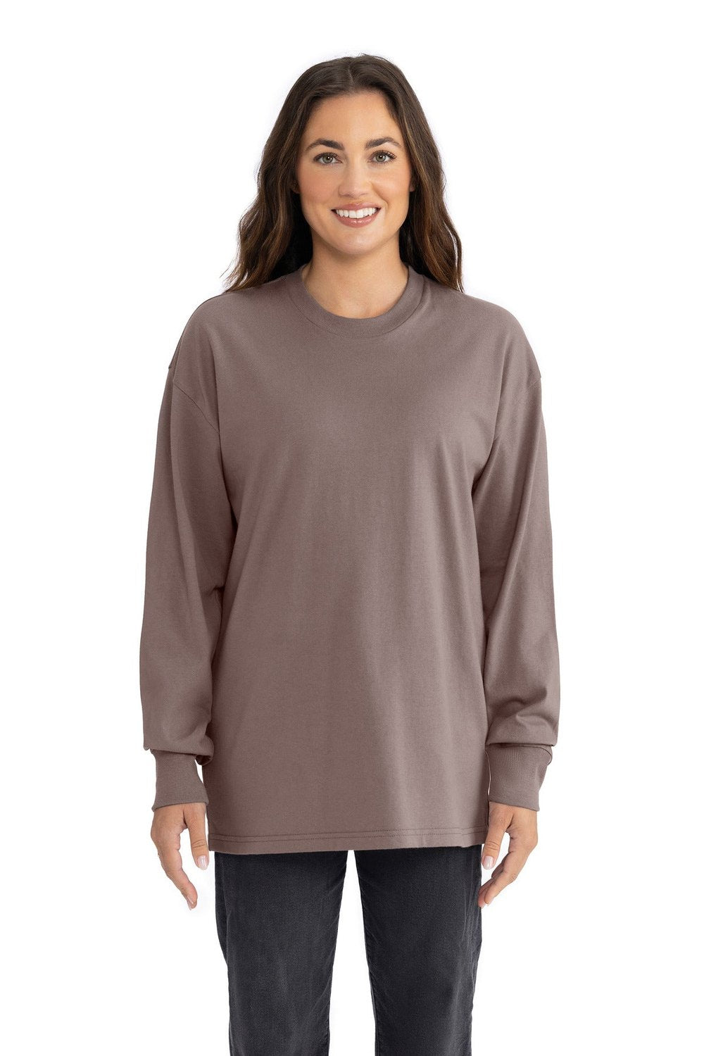 Next Level Apparel Women's Heavyweight Long Sleeve Tee NL7211 Womens Apparel Shirts & Tops