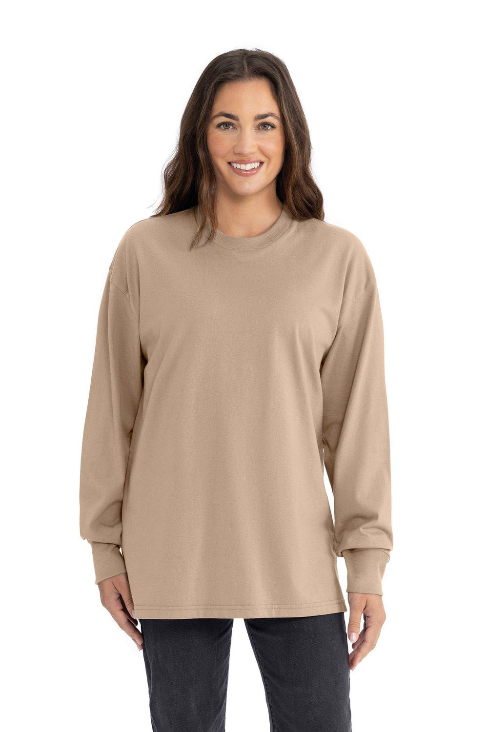 Next Level Apparel Women's Heavyweight Long Sleeve Tee NL7211 Womens Apparel Shirts & Tops