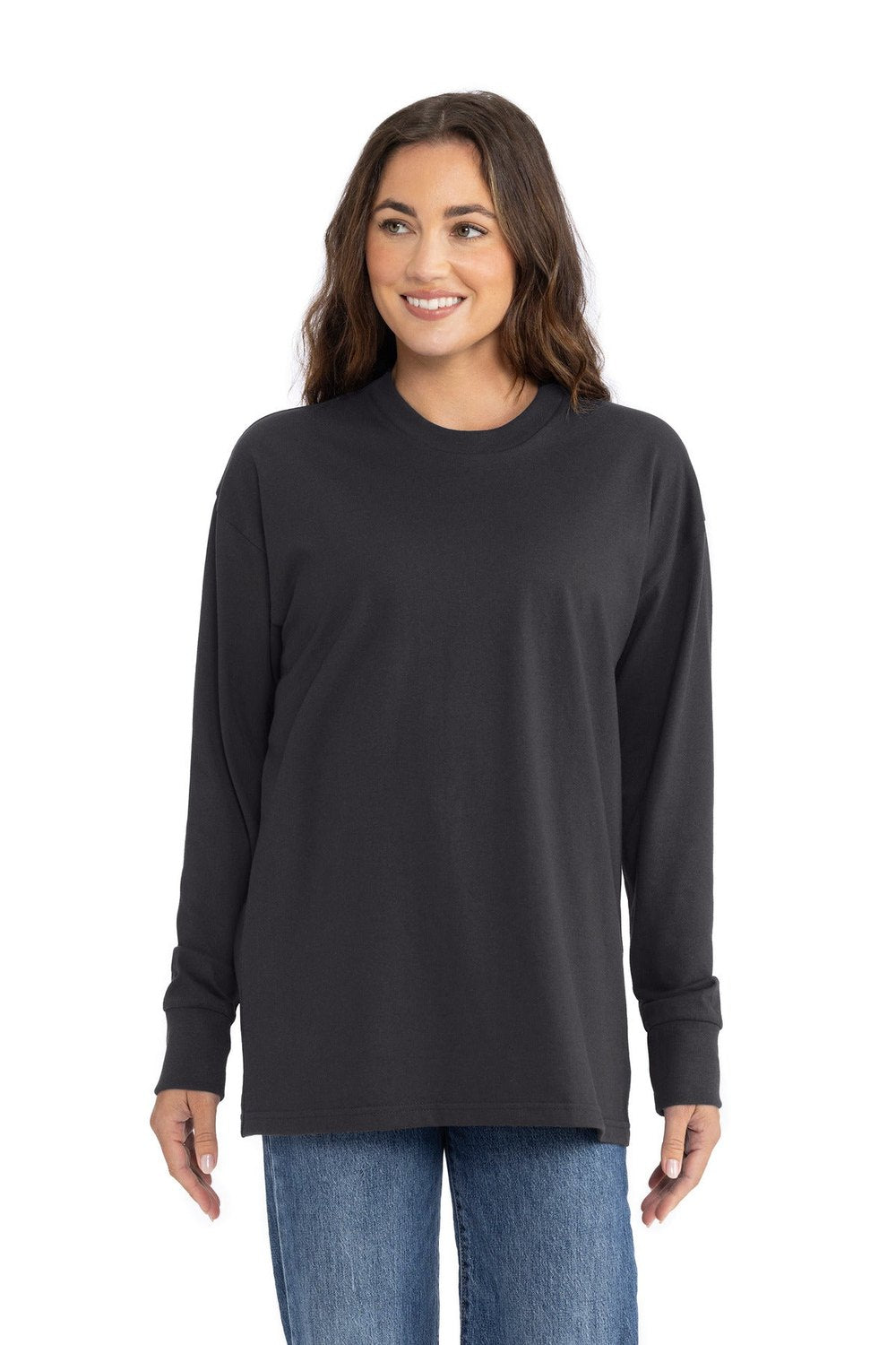 Next Level Apparel Women's Heavyweight Long Sleeve Tee NL7211 Womens Apparel Shirts & Tops