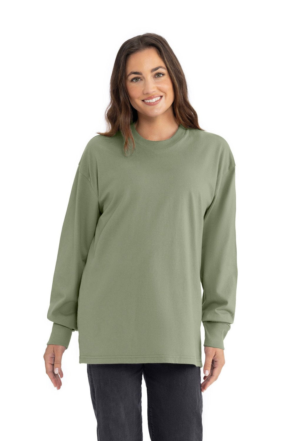 Next Level Apparel Women's Heavyweight Long Sleeve Tee NL7211 Womens Apparel Shirts & Tops