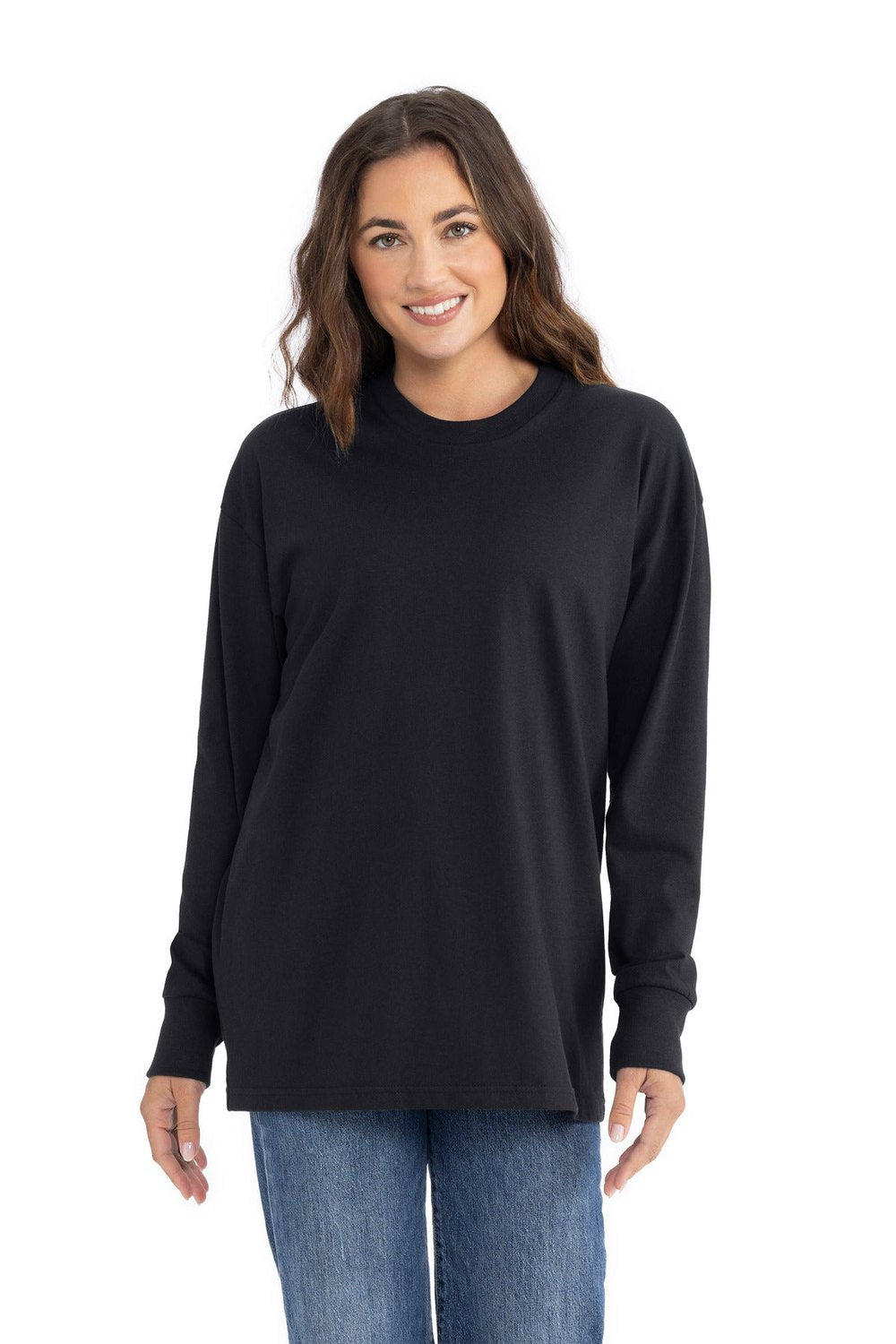 Next Level Apparel Women's Heavyweight Long Sleeve Tee NL7211 Womens Apparel Shirts & Tops