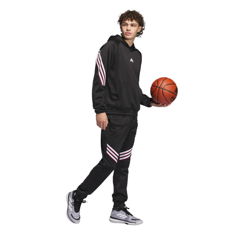 adidas Men's Basketball Crazy Warm Fleece Hoodie Mens Apparel Sweatshirts & Fleece