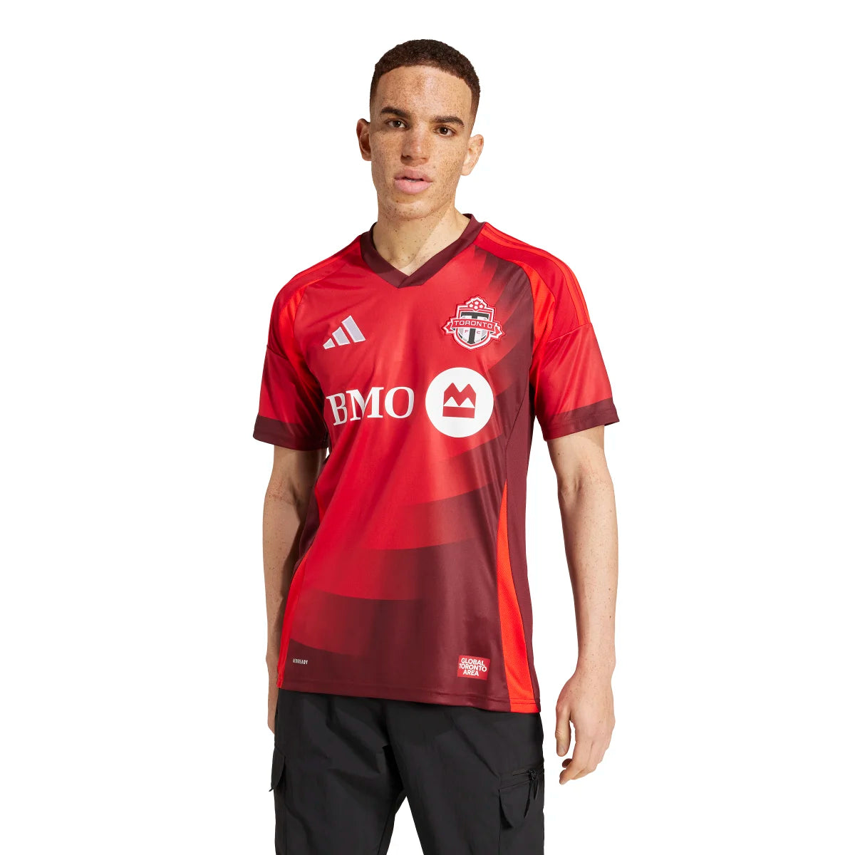 adidas Men's Toronto FC 25/26 Home Jersey Soccer Uniforms & Apparel All