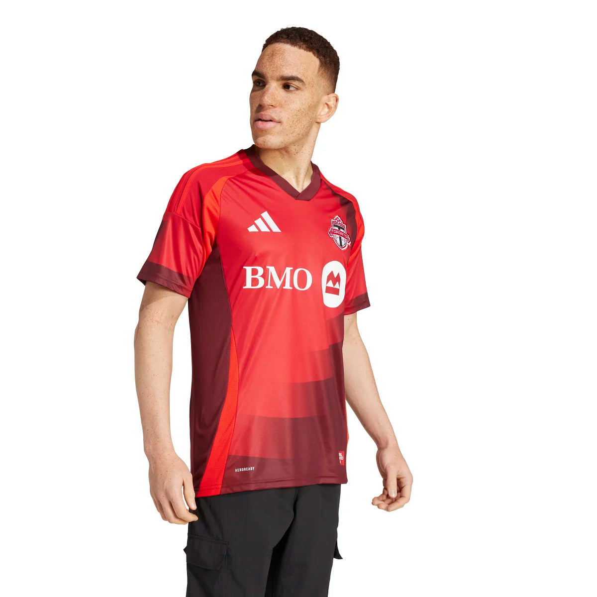 adidas Men's Toronto FC 25/26 Home Jersey Soccer Uniforms & Apparel All