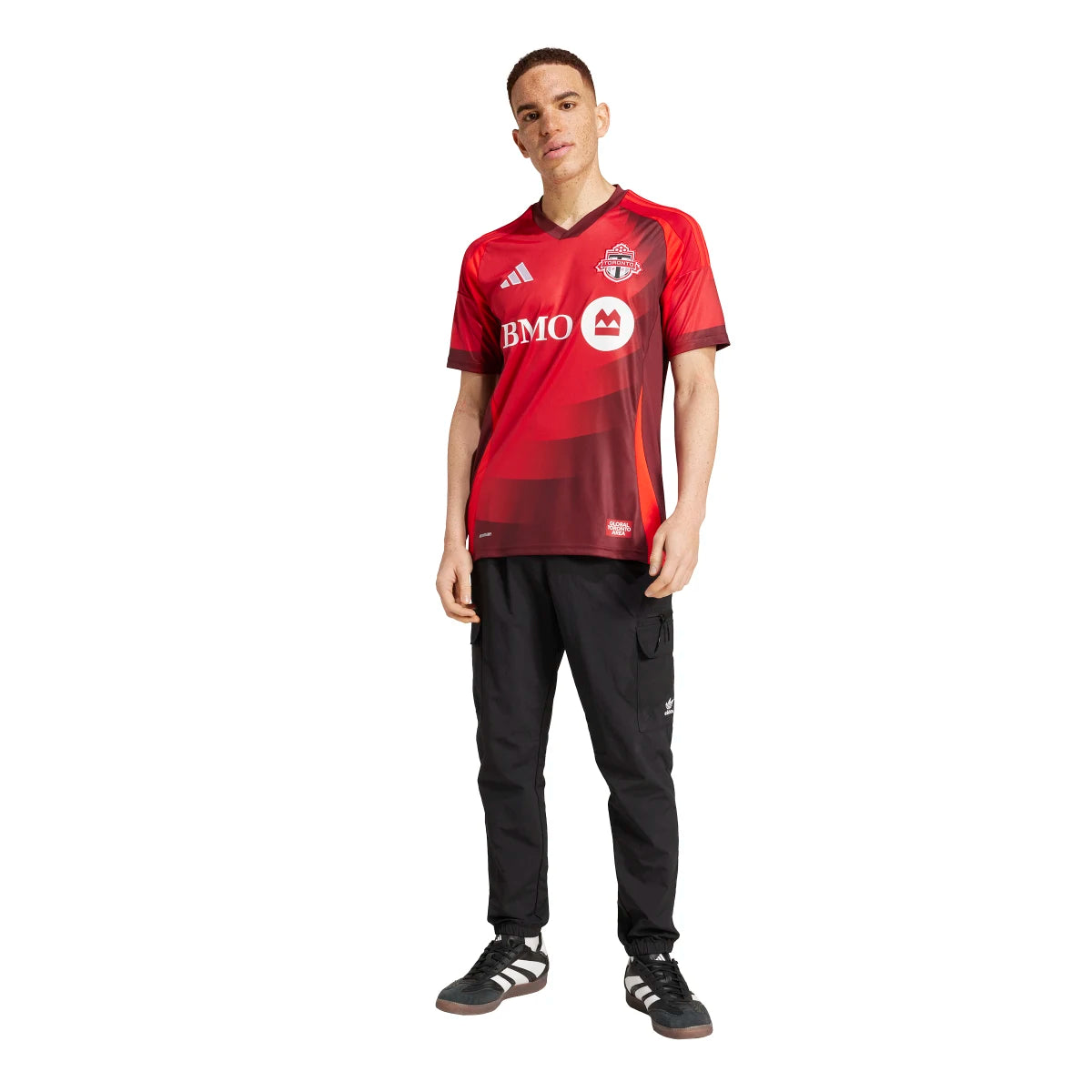 adidas Men's Toronto FC 25/26 Home Jersey Soccer Uniforms & Apparel All