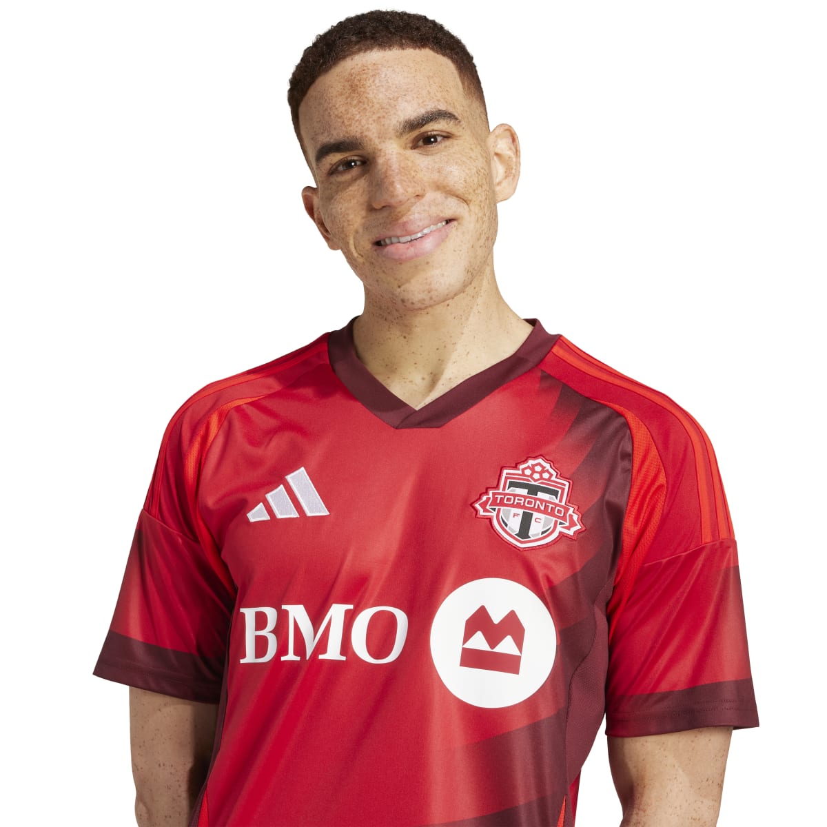 adidas Men's Toronto FC 25/26 Home Jersey Soccer Uniforms & Apparel All
