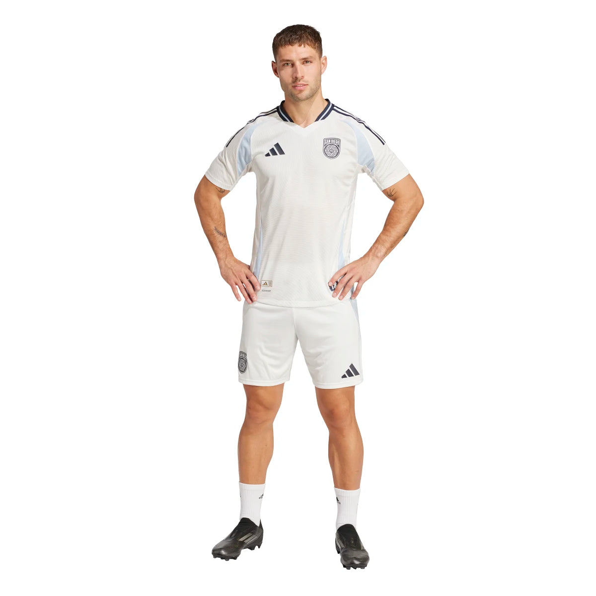 adidas Men's Authentic San Diego FC 25/26 Away Shorts Soccer Uniforms & Apparel All