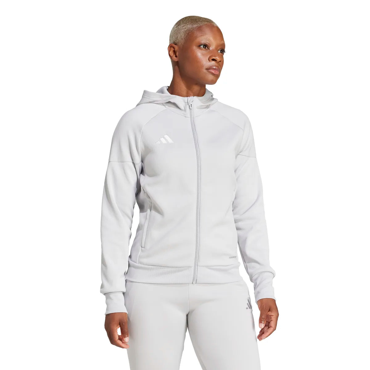 adidas Women's Tiro 25 Full Zip Hoodie Womens Apparel Sweatshirts & Fleece