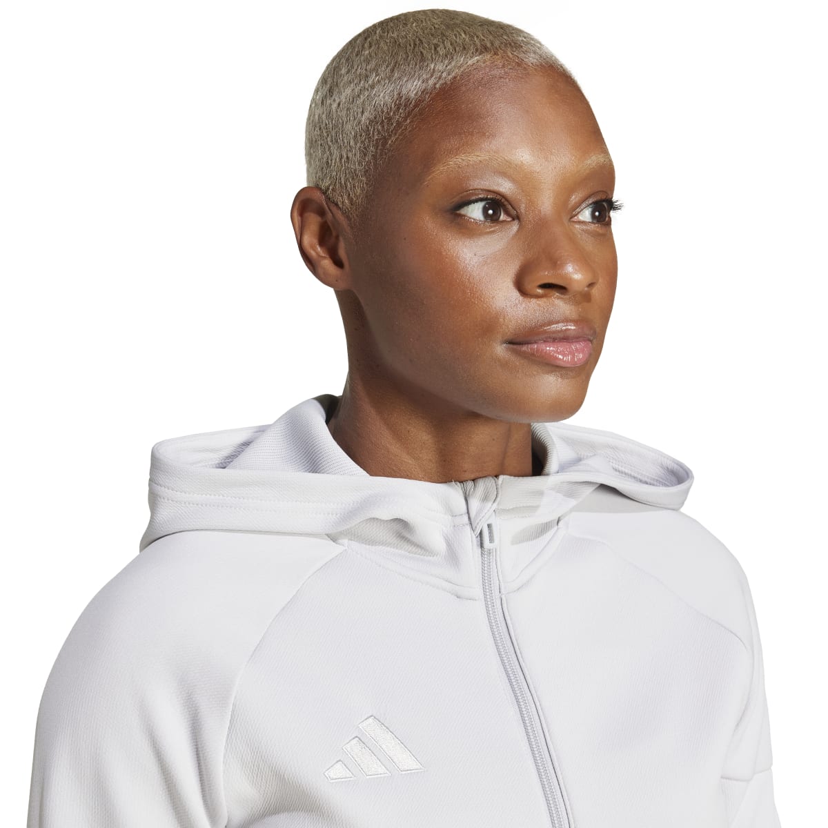 adidas Women's Tiro 25 Full Zip Hoodie Womens Apparel Sweatshirts & Fleece