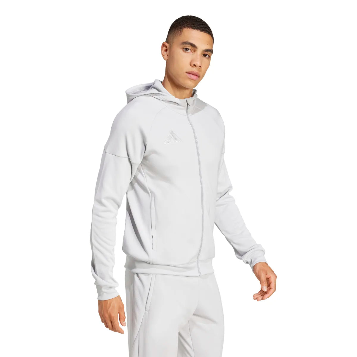 adidas Men's Tiro 25 Full Zip Hoodie Mens Apparel Sweatshirts & Fleece