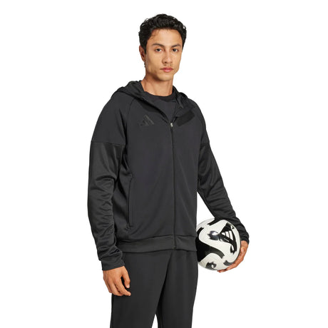 adidas Men's Tiro 25 Full Zip Hoodie Mens Apparel Sweatshirts & Fleece