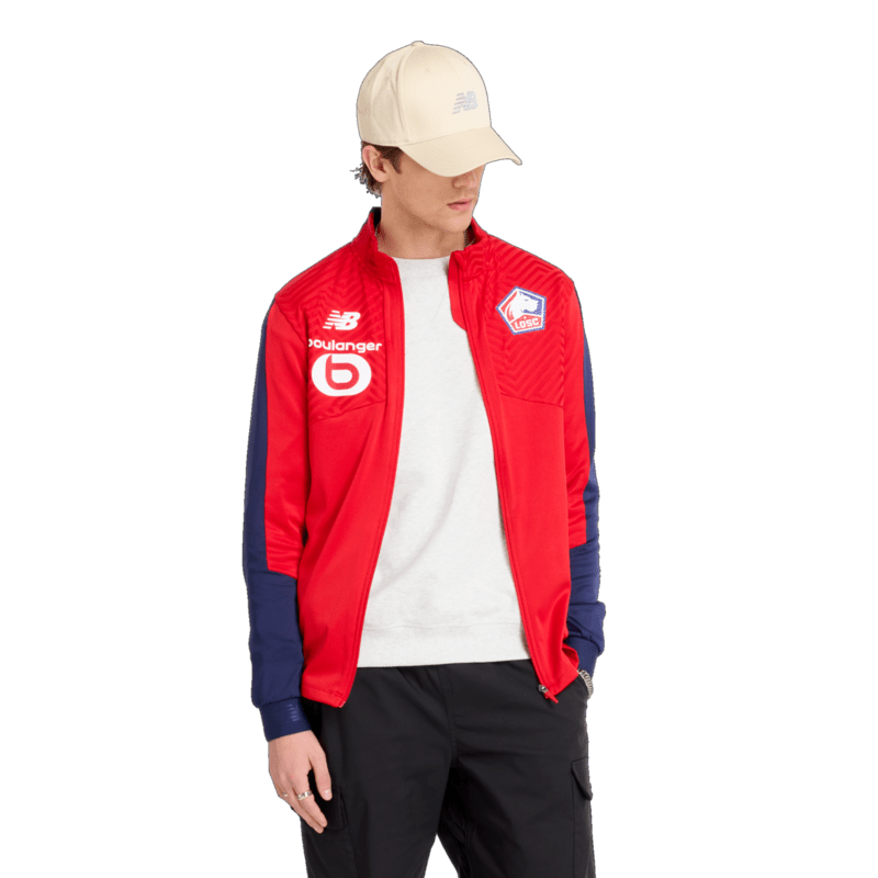 New Balance Men's Lille LOSC Match Jacket Mens Apparel Jackets & Vests