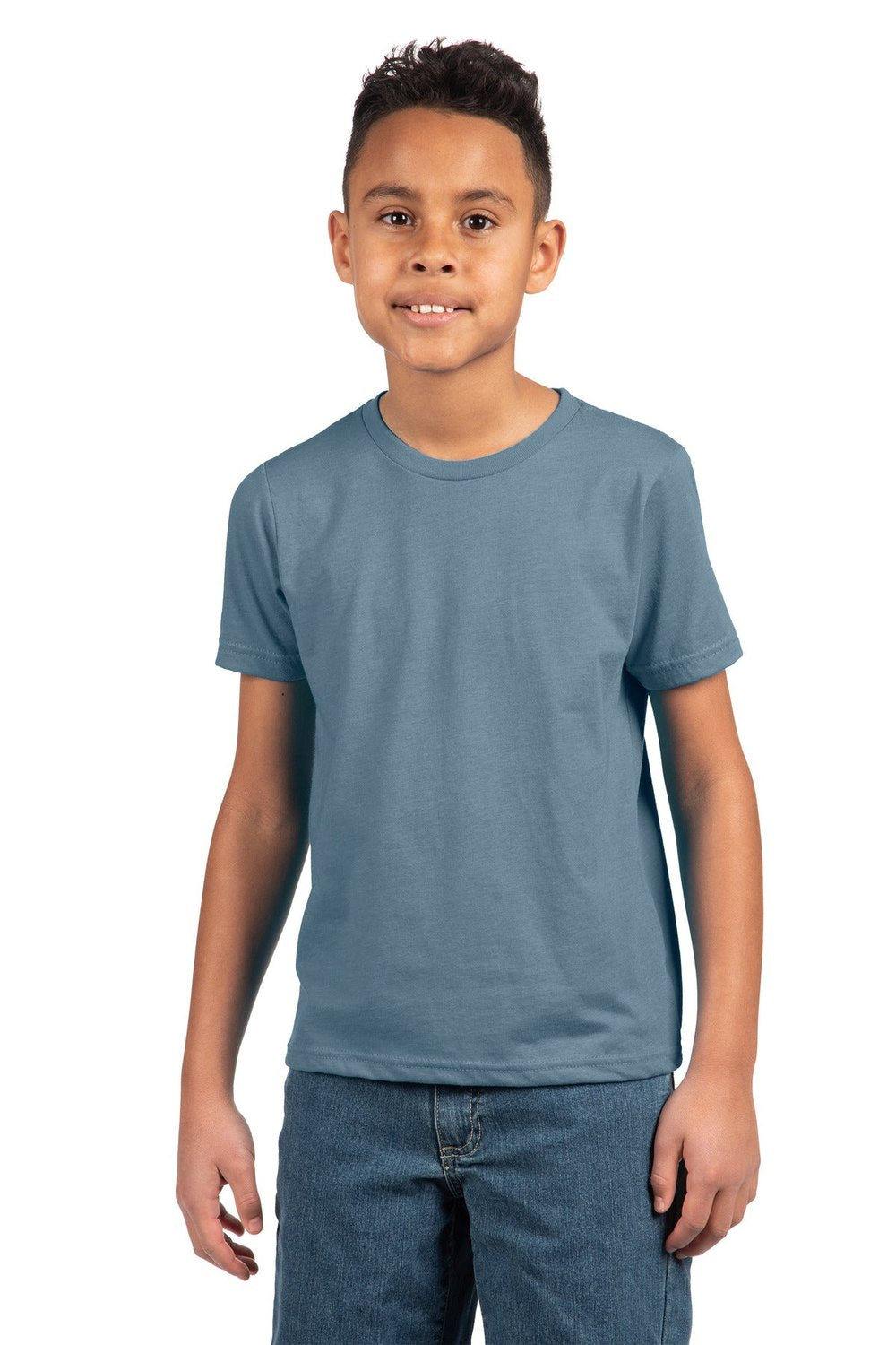 Next Level Youth CVC Short Sleeve Crew NL3312 Youth Apparel Shirts & Tops