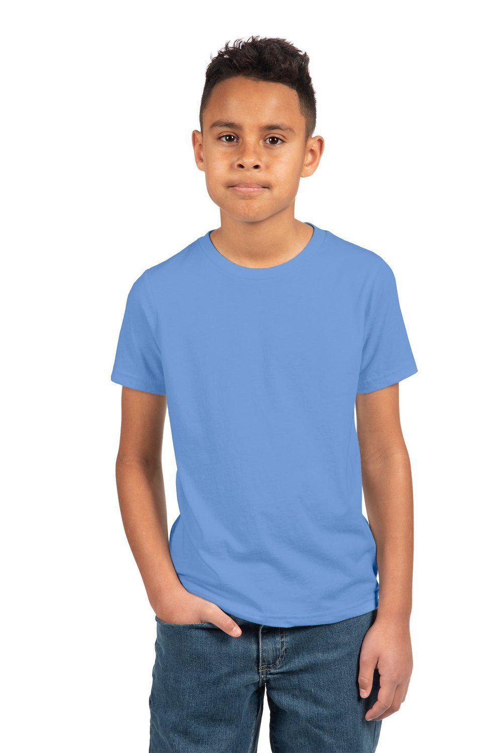Next Level Youth CVC Short Sleeve Crew NL3312 Youth Apparel Shirts & Tops