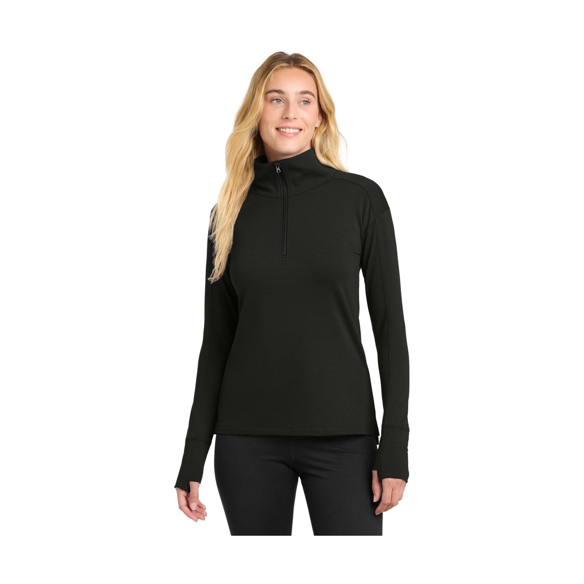 Sport-Tek Women's Sport-Wick Flex Fleece 1/4-Zip
