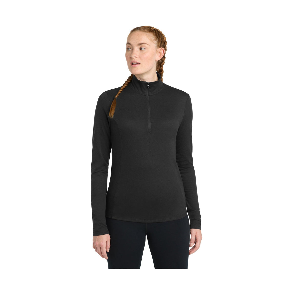Sport-Tek Women's PosiCharge Tri-Blend Wicking 1/4-Zip Pullover