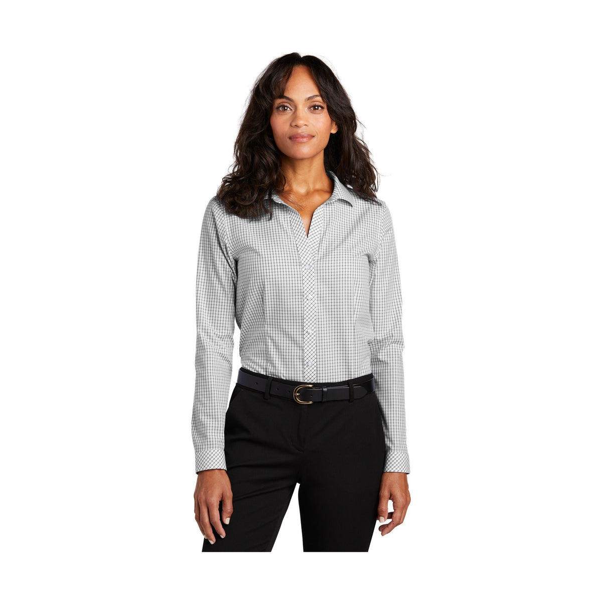 Red House Women's Open Ground Check Non-Iron Shirt RH86