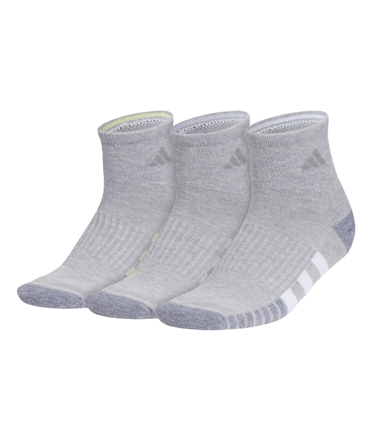 adidas Women's Cushioned 3.0 3-Pack Quarter Socks-1