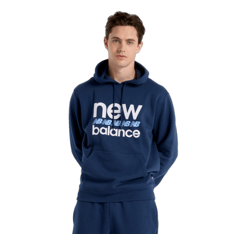 New Balance Men's Sport Graphic Fleece Hoodie Mens Apparel Sweatshirts & Fleece