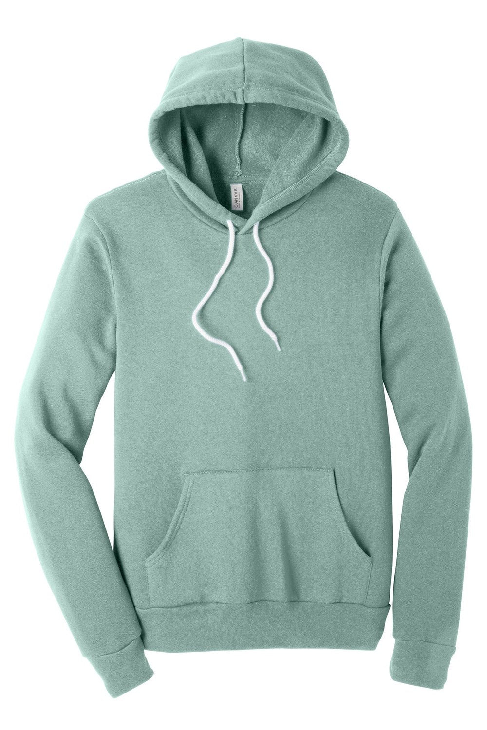 BELLA + CANVAS Unisex Sponge Fleece Pullover Hoodie BC3719 Mens Apparel Sweatshirts & Fleece